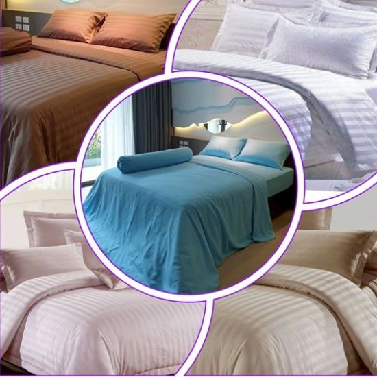 ผลิตผ้าปูที่นอนโรงแรม - สยามเครื่องนอน - ชุดผ้าปูที่นอนโรงแรม